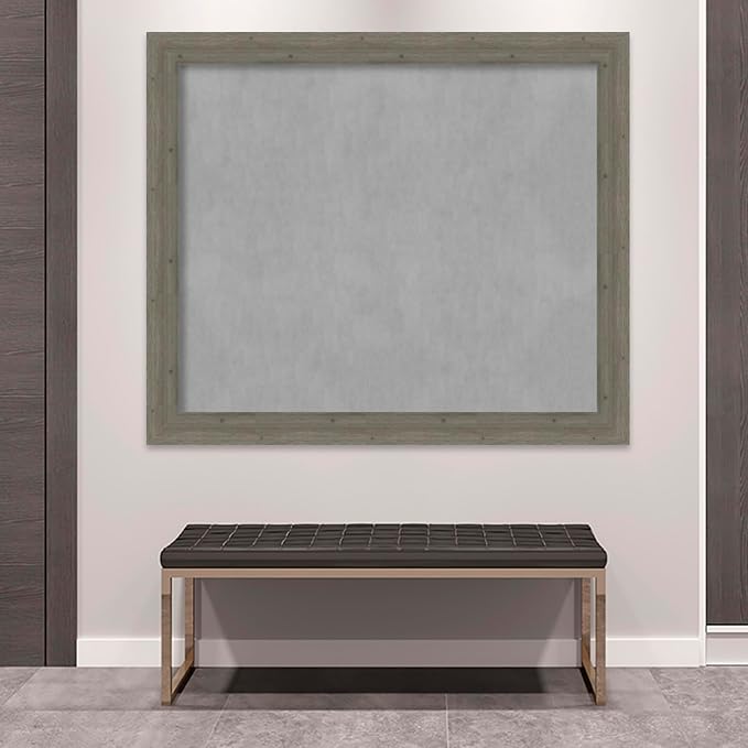 Amanti Art Grey Framed Magnetic Board 47x55 Oversize Vision Board - Image 5