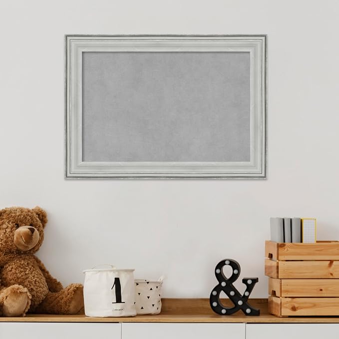 Amanti Art Silver Framed Magnetic Board 15x21 Small Vision Board - Image 5