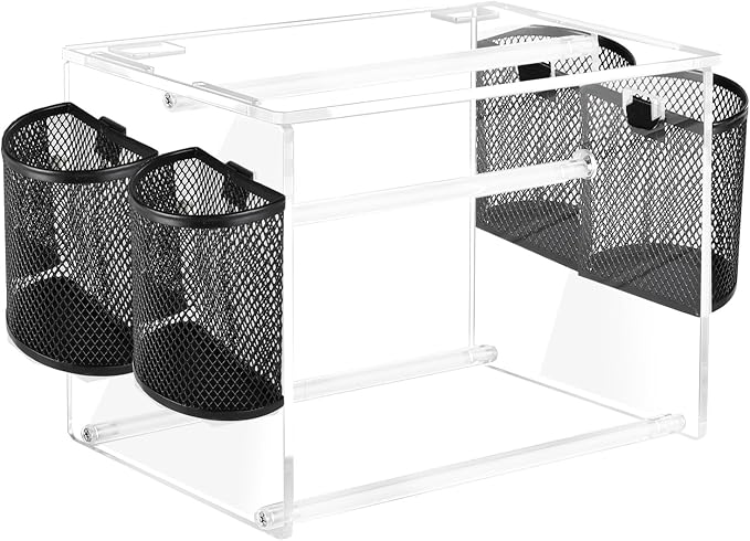 Label Roll Holder for Rolls and Fanfold Labels, Acrylic Label Holder for - Image 2