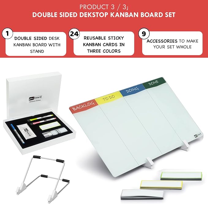 pmxboard Project Management Board Set, Combo Set XXL. Agile Project Management - Image 5
