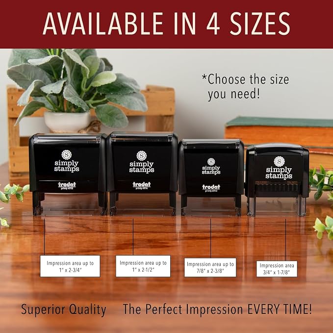 Self Inking Modern Address Stamps | Custom Return Address Stamper - Image 5