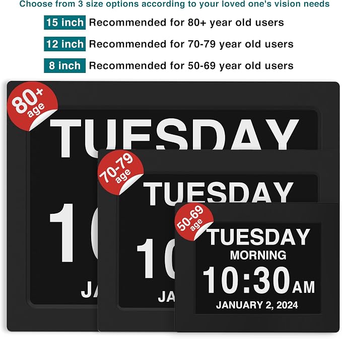 American Lifetime Large Digital Clock - Image 2