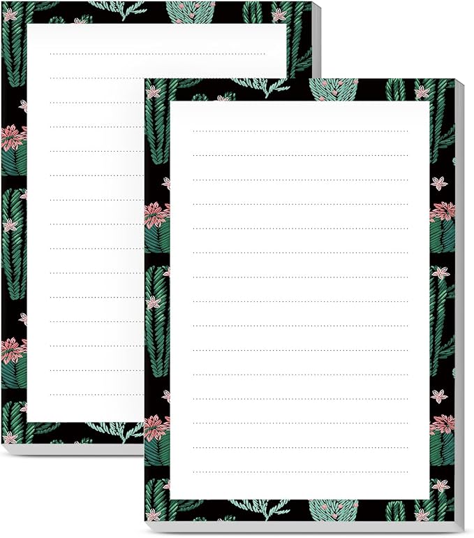 SXboxing Sticky Notes 4X6 Inches, 2 Pack Large Cute Self-Stick Pads, Bright by SXboxing