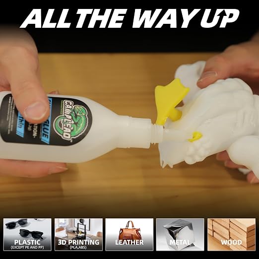 Ultra-Thin Super Glue Liquid Kit 2.3 oz, Fast Drying Clear Superglue - Image 6