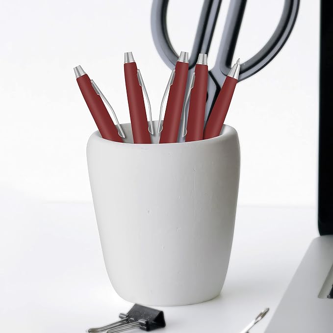 DISCOUNT PROMOS Custom Langham Ballpoint Pens Set of 100, Personalized Bulk Pack - Image 7