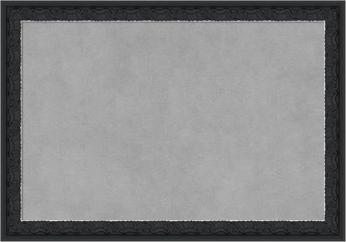 Amanti Art Black Framed Magnetic Board 14x20 Small Vision Board by AmantiArt