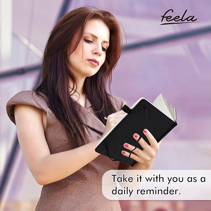feela 18 Pack Journal Notebook for Work, Business Notebook Bulk Hardcover Lined - Image 6
