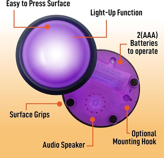 Teacher's Choice Light Up Game Buzzer System, Displays The Winning Player Loud - Image 5