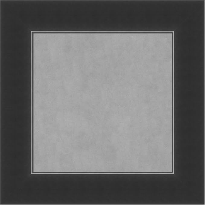 Amanti Art Black Framed Magnetic Board 17x17 X-Small Vision Board by AmantiArt