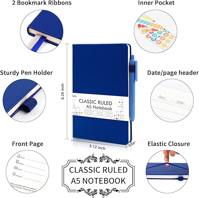 12 Pack Notebooks Journals Bulk - Image 2