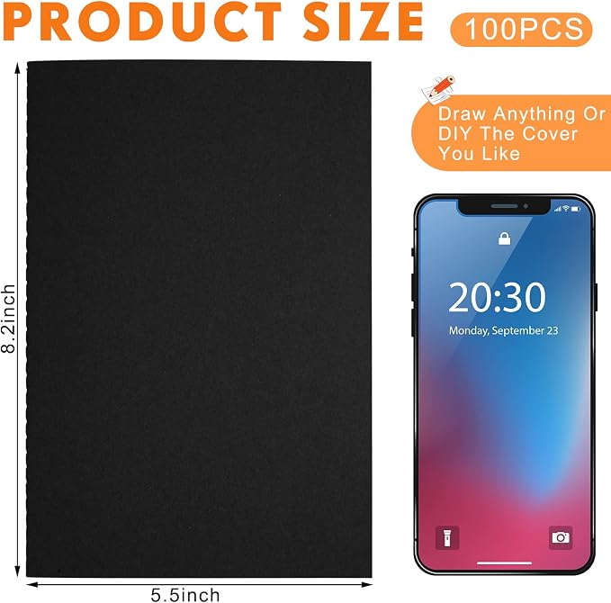 Mimorou 100 Pcs Journals Notebooks Bulk - Image 2