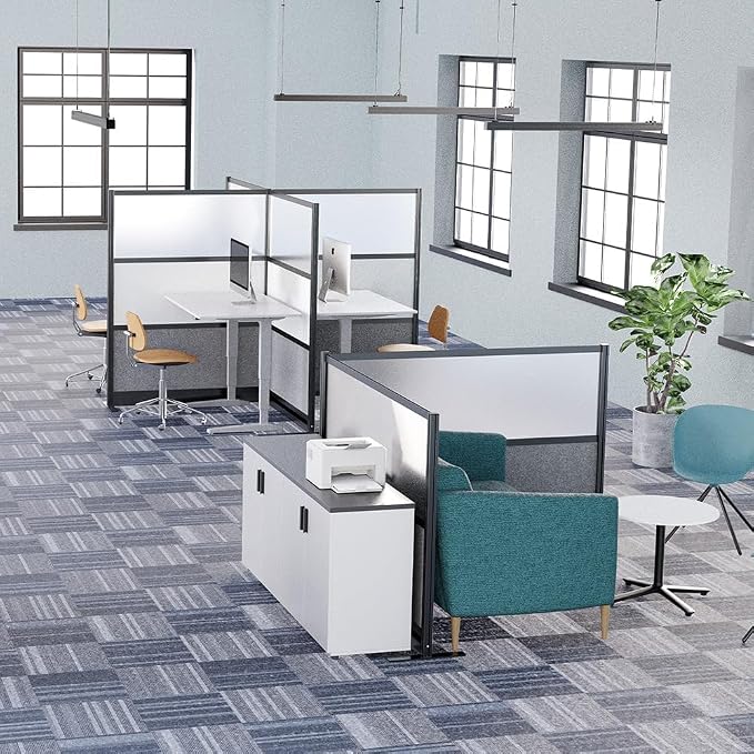 Stand Up Desk Store Expanse Modular Wall | 70'' x 48'' Wall | Expandable - Image 8