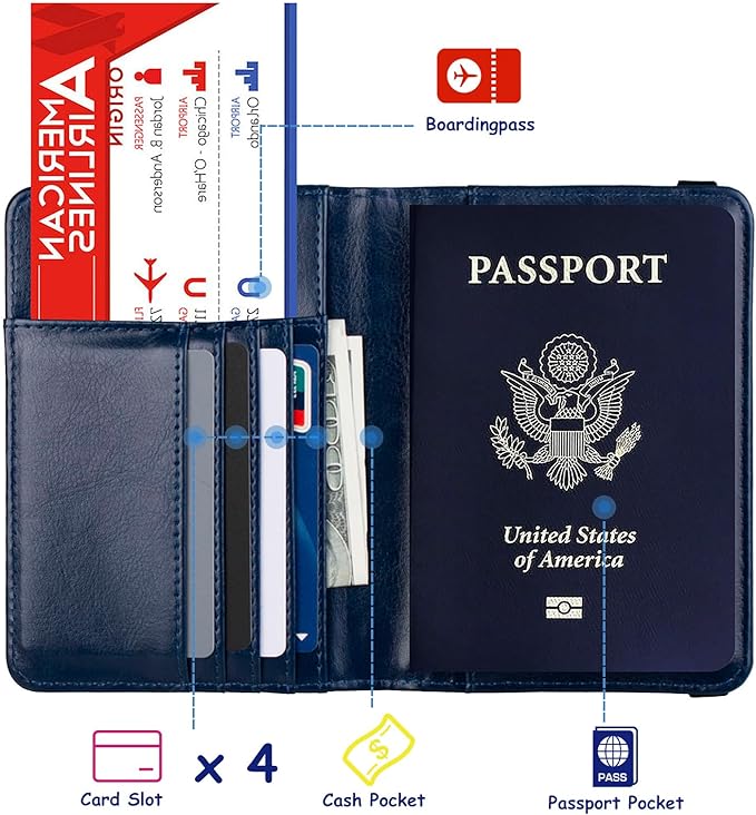 TOURSUIT RFID Blocking Passport Holder - Image 2