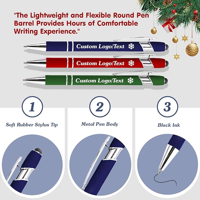 CRME Bulk Custom Pens Personalized Customized Engraved Writing Pen - Image 3