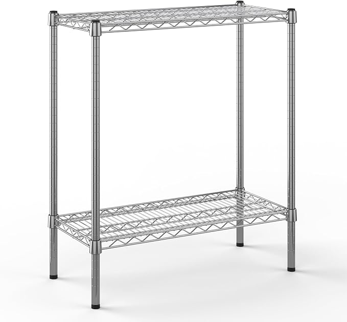 Regal Altair 14" Deep x 30" Wide x 34" Height Wire Shelving Kit | 2-Tier | NSF by Regal+Altair