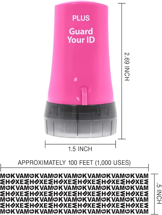 Guard Your ID Advanced Security Roller 2.0 Identity Theft Prevention Stamping - Image 6