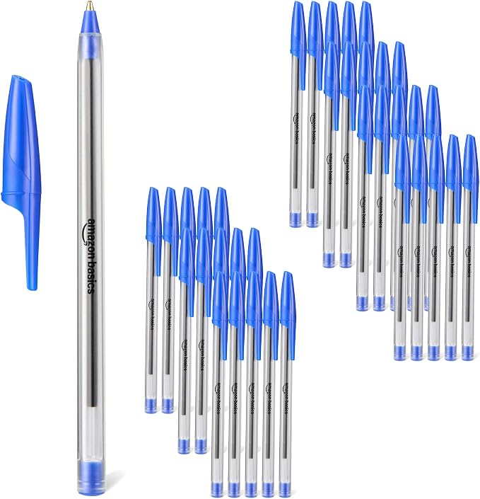 Amazon Basics Ballpoint Pens, 36 Pack by AmazonBasics