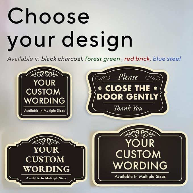 Custom Decorative Metal Sign - Image 3