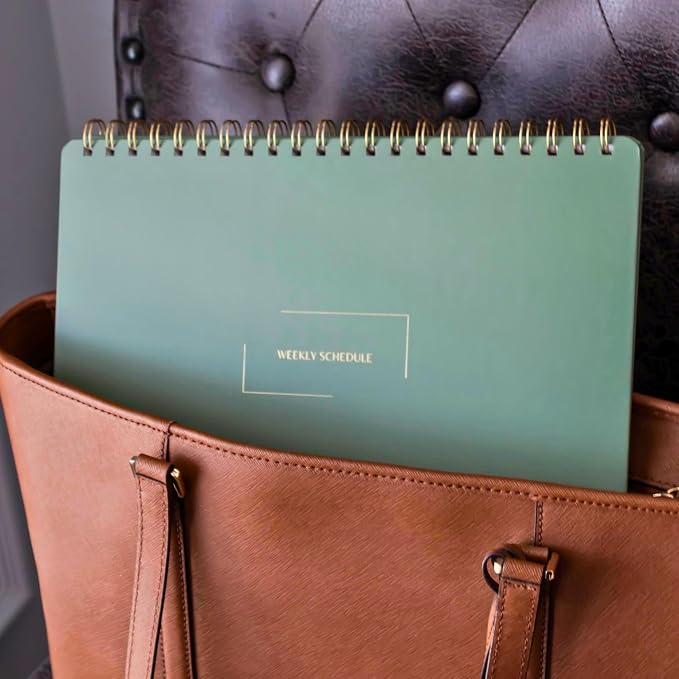 Merely Home Undated Daily Planner | 8.25” x 11.75” Work To-Do Notebook | ADHD - Image 10