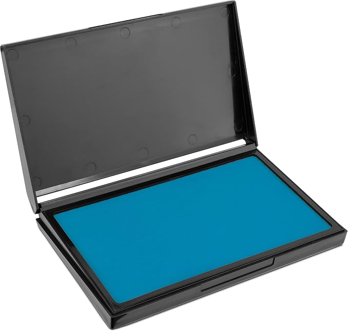 MaxMark Large Light Blue Stamp Pad by Maxmark