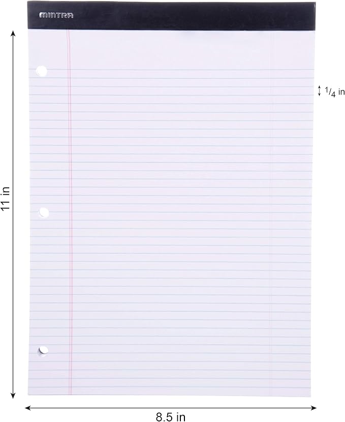 Mintra Office Legal Pads, 8.5in x 11in) - Image 2
