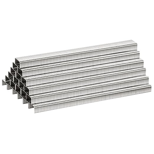 meite T-50 Staple Gun Staples Marine, 1/4 Inch 304 Stainless Steel T-50 Staples by meite