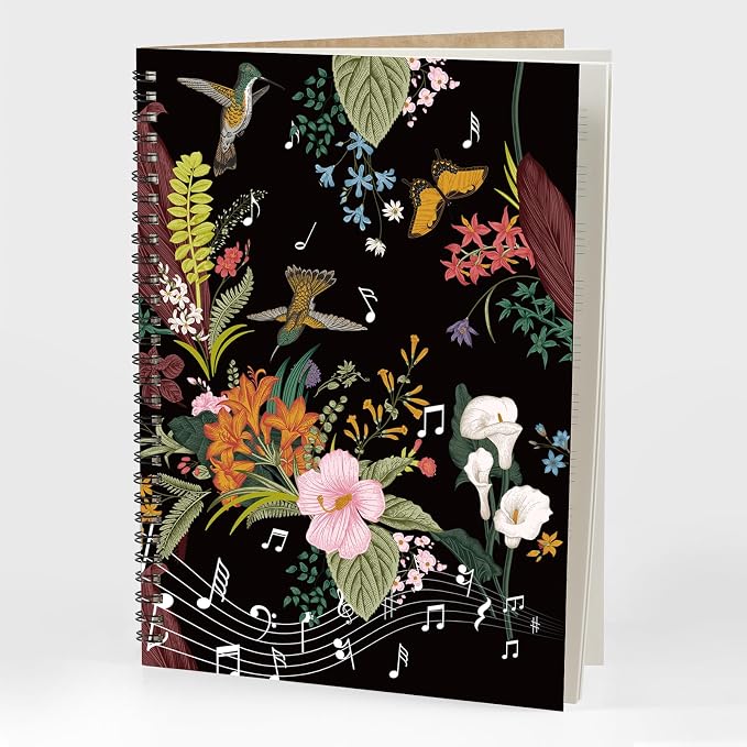 MAXCURY Blank Sheet Music Composition Manuscript Staff Paper Art Music Notebook - Image 3