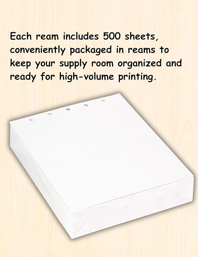 Limited Papers Writing and Copy Paper, 75 GSM, Variation of Colors 8.5" x 11" - Image 3