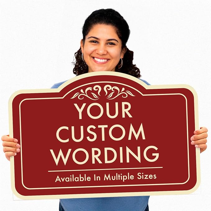 Custom Outdoor Decorative Metal Signs, Personalized Aluminum Sign, Driveway Sign - Image 8