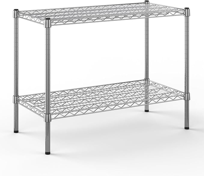 Regal Altair 18" Deep x 36" Wide x 27" Height Wire Shelving Kit | 2-Tier | NSF by Regal+Altair