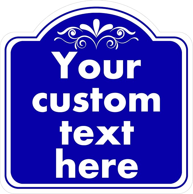 Custom Sign, Custom Indoor/Outdoor Decorative Sign，Aluminum Weatherproof Metal by HKSIGNS