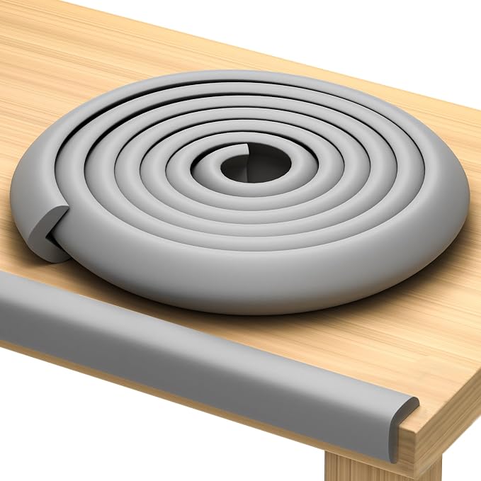 Furniture Edge Guards | 16ft Protective Protective Foam Cushion | Baby Child by Komfortology