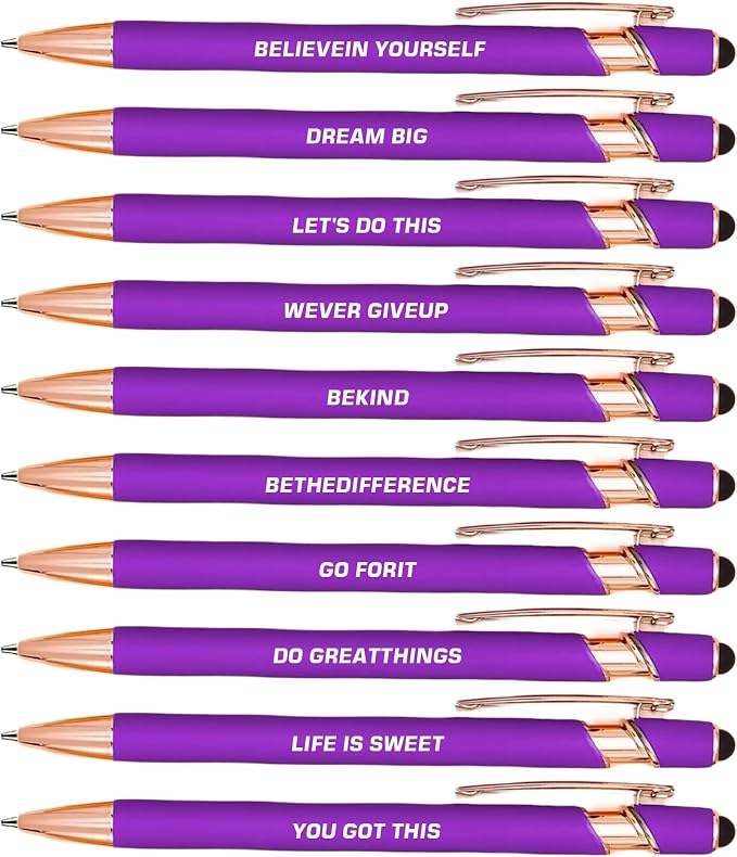 CRME Best Inspirational Pen Set Assorted Colors/Pens by Unknown
