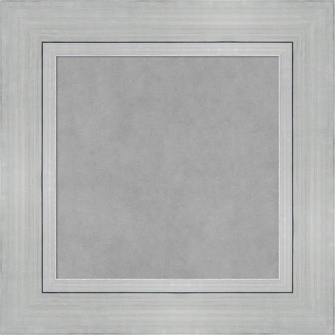 Amanti Art Silver Framed Magnetic Board 23x23 Small Vision Board by AmantiArt