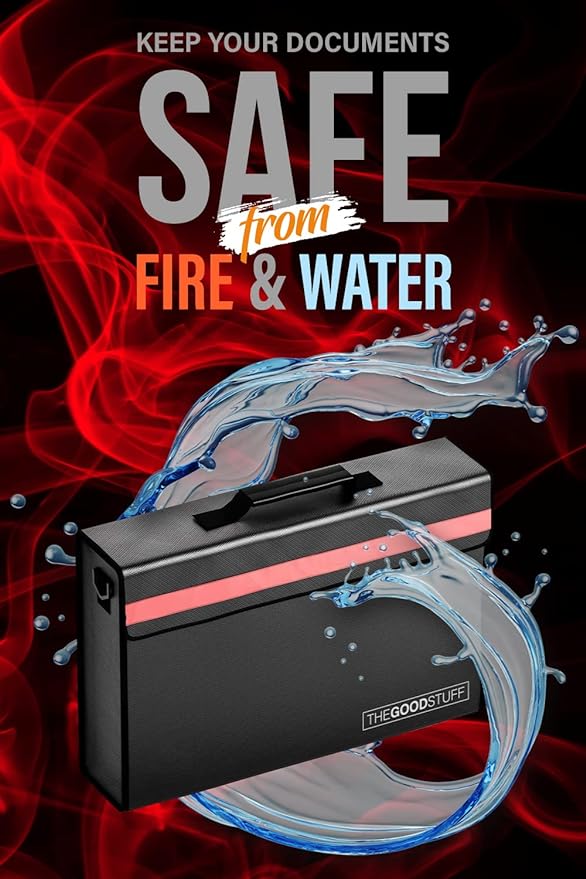 The Good Stuff Fireproof Document Box - Image 3