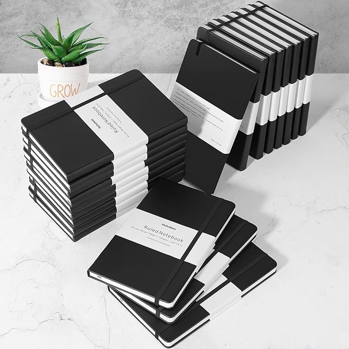 Huhuhero Lined Journal Notebook, 20 Pack Hardcover College Ruled Notebooks - Image 7