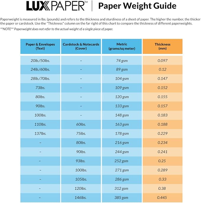 LUXPaper 11" x 17" Cardstock | Tabloid Size | Smoke Gray | 100lb. Cover | 50 Qty - Image 2