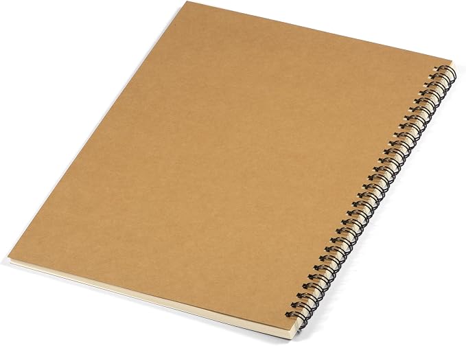 Music Notebook, Blank Sheet Note book, Cardboark Spiral NoteBook Manuscript - Image 8
