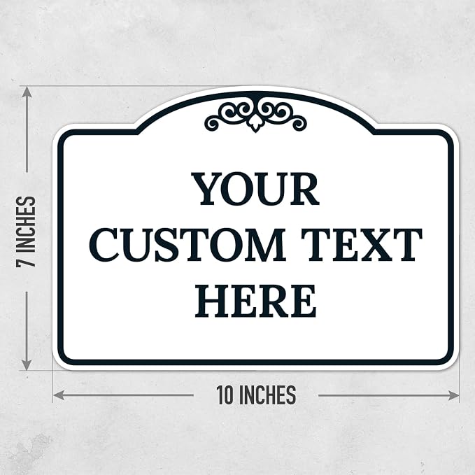 Custom Decorative Sign, Personalized Metal Sign - Image 3