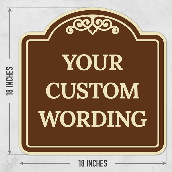 Custom Decorative Sign, Personalized Metal Sign - Image 3