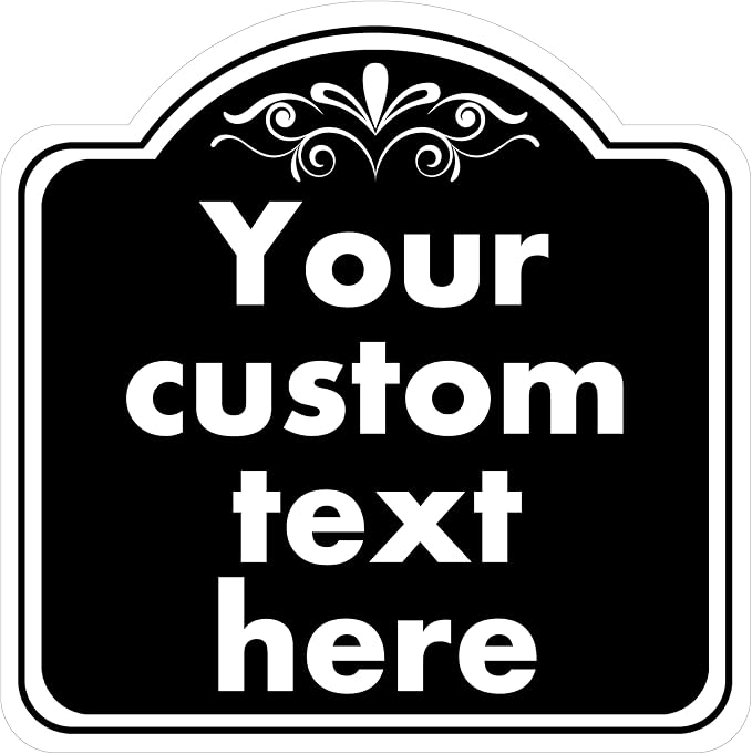 Custom Sign, Custom Indoor/Outdoor Decorative Sign，Aluminum Weatherproof Metal by HKSIGNS