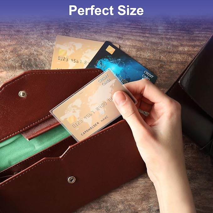 20 Pack Social Security Card Protector Medicare New Credit Card Holder - Image 7