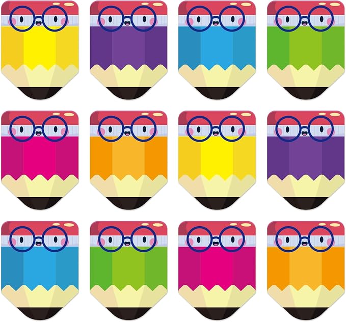FaCraft 36PCS Name Plates for Classroom by FaCraft