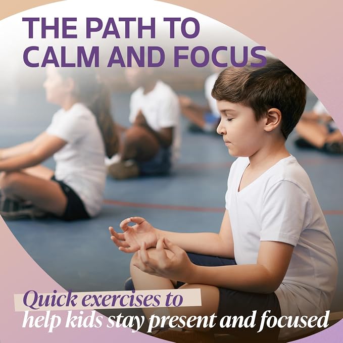 Mindfulness Cards for Kids, Meditation and Brain Focus for Yoga Classroom - Image 3