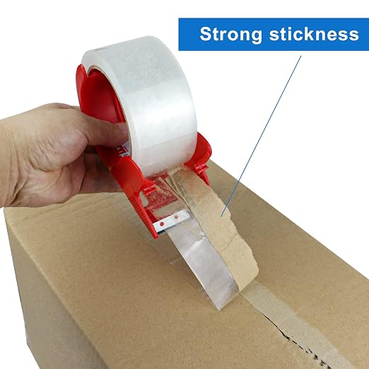 JIALAI HOME Heavy Duty Transparent Packing Tape, 6 Rolls - Image 6