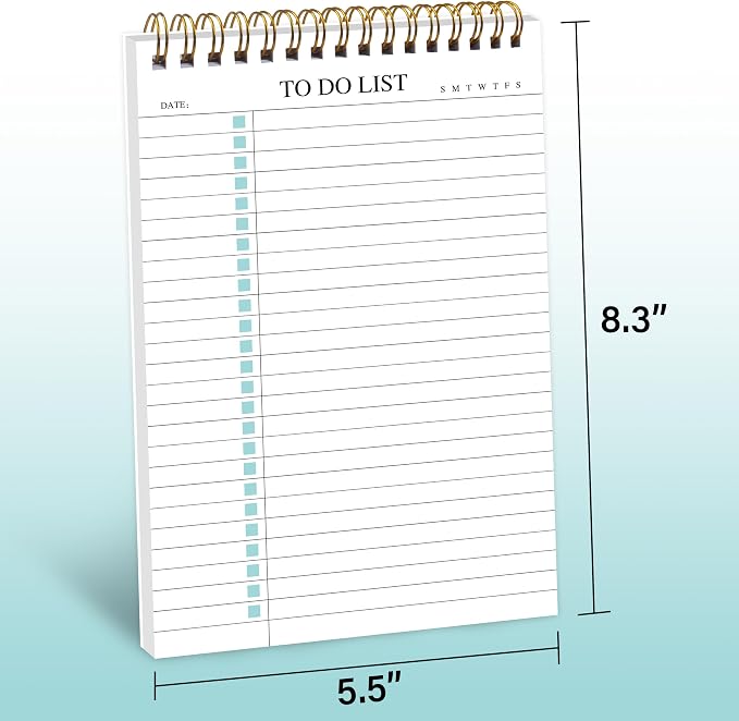 KAICN To Do List Notepad, Undated Daily Planner Notepad - Image 3