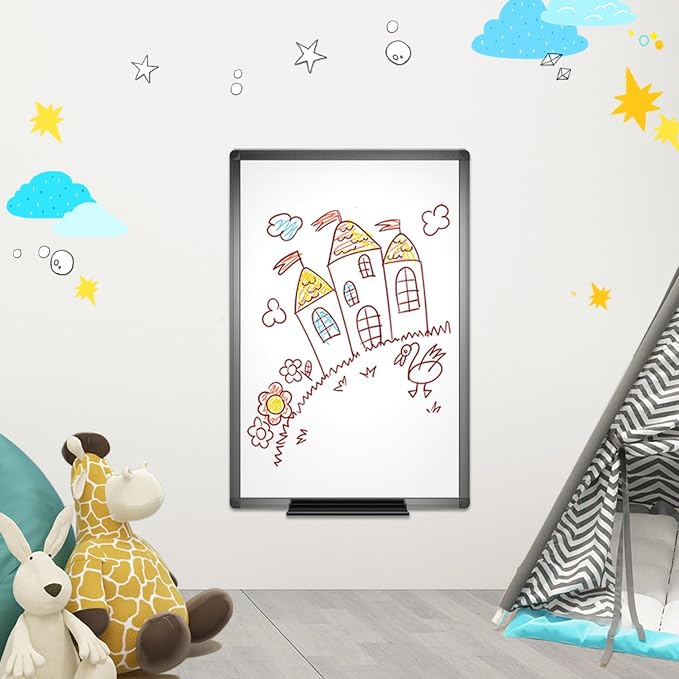 VIZ-PRO Magnetic Dry Erase White Board, 36 X 24 Inches - Image 6