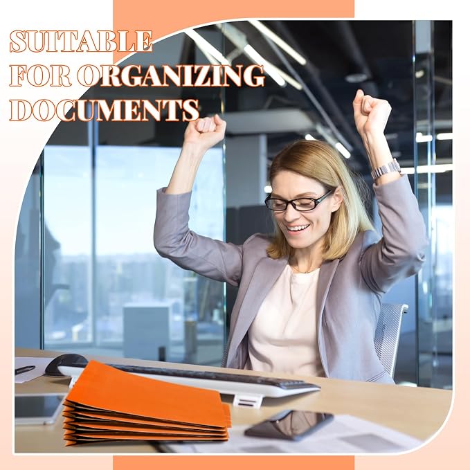 Skyygemm 12 Pcs Classification Folders Letter Size, 3 Divider Pressboard File - Image 6