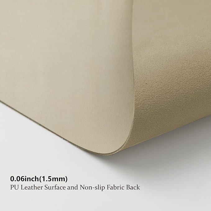 Large Desk Mat - 47.2"x 17" Non-Slip PU Desk Pad - Image 4