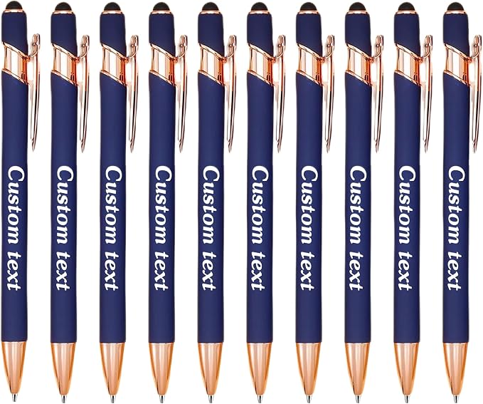 CRME Ballpoint Pen 2-in-1 Stylus Bulk Custom Pens Personalized Engraved Metal by Unknown